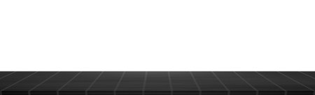 Large table top, solid wood texture, white background - Vector illustrationのイラスト素材