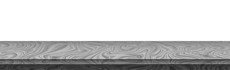 Realistic gray stone table top, background for presentation - Vector illustrationのイラスト素材