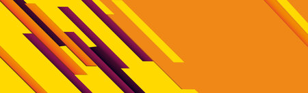 Colorful multicolored panoramic abstract background from different geometric shapes - Vector...