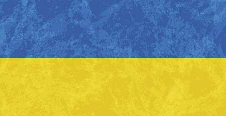 Texture background of the state flag of Ukraine - Vector illustrationのイラスト素材