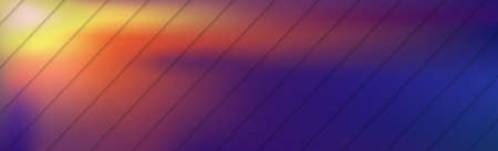 Panoramic abstract web background colorful gradient - Vector illustrationのイラスト素材