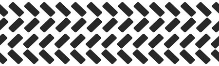 Panoramic texture background car tire on white background - Vector illustration