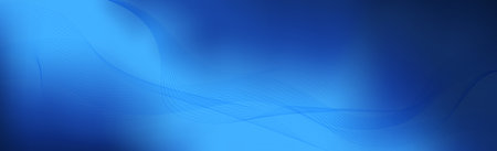 Panoramic blue purple light abstract stylish multi background with wavy lines - Vector illustrationのイラスト素材