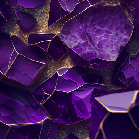 Stone texture stone amethyst, purple, bluish-pink or red-purple variety of quartz AI generated imageの写真素材
