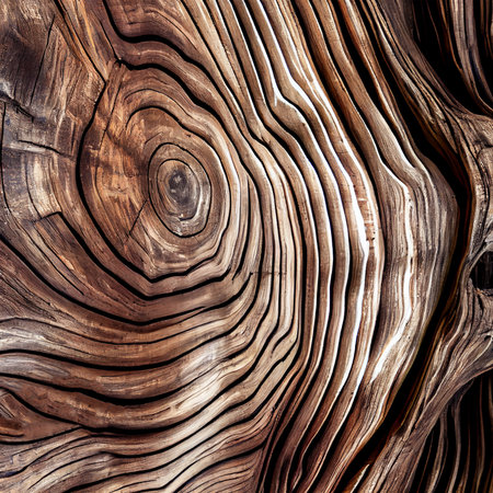 Texture cut cut sequoia tree background AI generated imageの写真素材