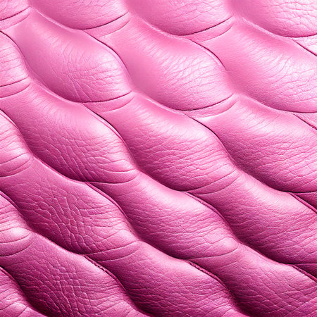 Vintage pink leather texture, blank template AI generated imageの写真素材