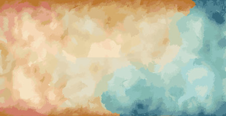 Abstract watercolor background multicolored paper texture, colorful watercolor grunge - Vector illustrationのイラスト素材
