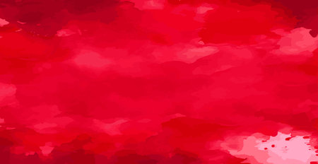 Abstract watercolor background red and white paper texture, colorful watercolor grunge - Vectorのイラスト素材