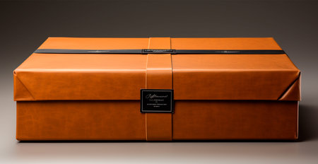 Gift box, waiting for a miracle, holiday concept AI generated image