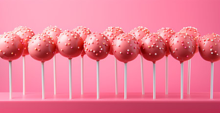 Lots of lollipops AI generated image