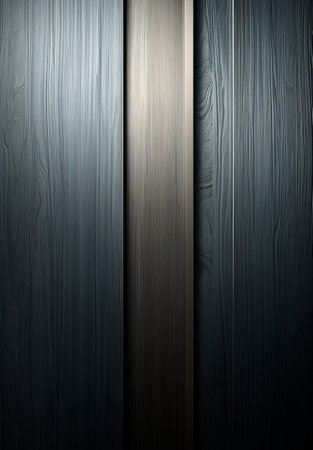 Vertical metal texture, steel silver background AI generated imageの写真素材