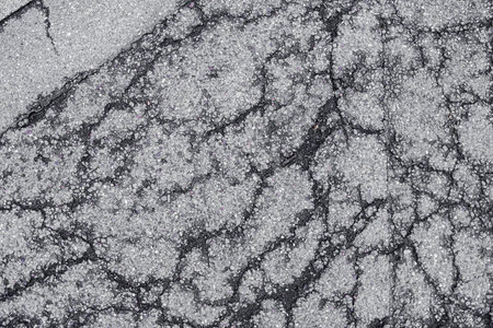 Gray Broken Concrete Floor Texture with contrast cracks