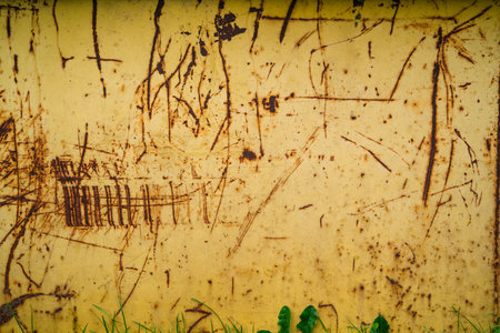 Rusty Industrial Metal Texture Structureの写真素材