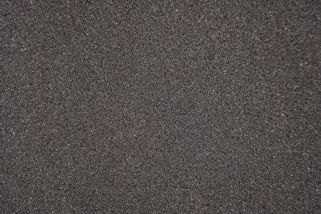 Black Foam with Small Bubble Structure Textureの写真素材
