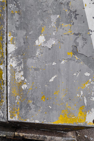 Peeling Paint Container Metal Textureの写真素材