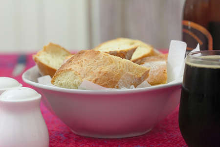 Bread and Beerの写真素材