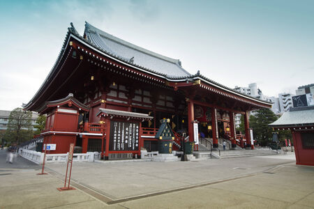 Senso-ji Temple in Tokyo,Japan.のeditorial素材