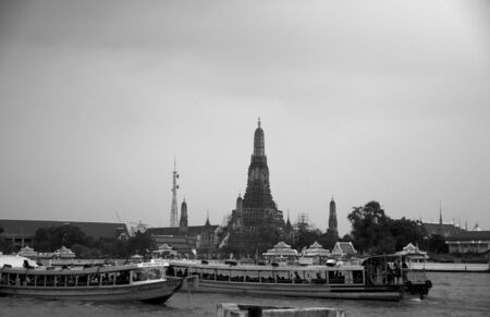 Temple of Dawn, Wat Arun, Bangkok, Thailandのeditorial素材