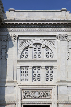 detailed of the Anantasamakom throne hall, Bangkok in Thailandのeditorial素材