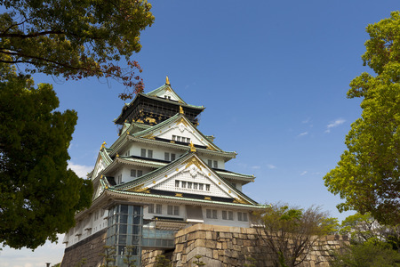 Osaka Castleのeditorial素材