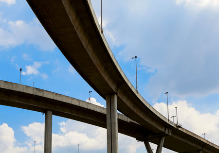 Crossing highway traffic