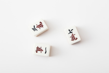 An Image of Mahjong Tileの写真素材