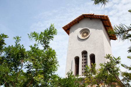 old tower mediterranean style.