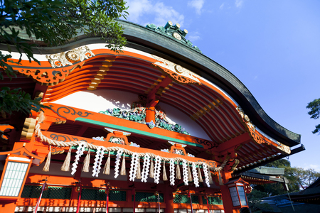 Fushimi Inari Shrine in Kyoto,Japanのeditorial素材