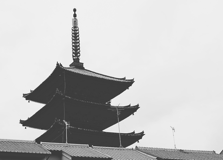 Yasaka Pagoda, Kyoto, Japanのeditorial素材