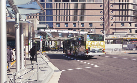 Osaka Train Stationのeditorial素材