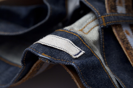 Denim jeans ,close upの写真素材