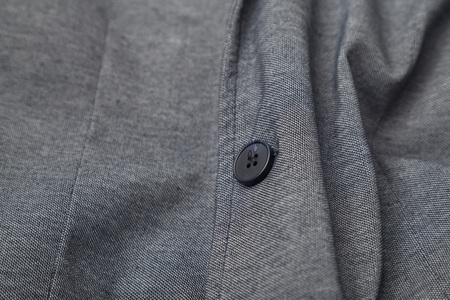 Close-up of black men's suitの写真素材