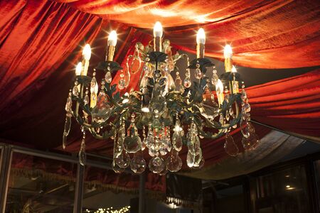 Luxury Crystal Chandelierの写真素材