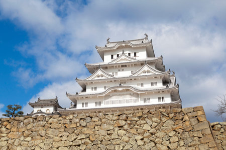 Himeji Castle, Japan.のeditorial素材