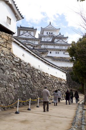 Himeji Castle, Japan.のeditorial素材