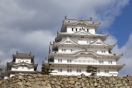 Himeji Castle, Japan.のeditorial素材