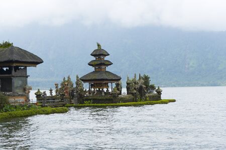 Pura Ulun Danu Bratan Temple, Bali, Indonesiaのeditorial素材