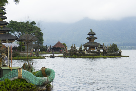 Pura Ulun Danu Bratan Temple, Bali, Indonesiaのeditorial素材