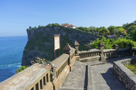 Scenic landscape of Uluwatu Bali. Travel Bali, Indonesia.の写真素材