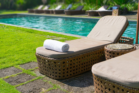 Swimming Pool and Daybeds