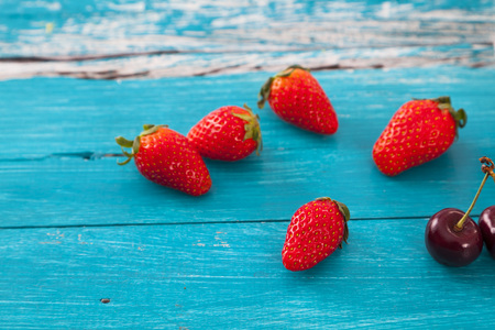 Strawberriesの写真素材