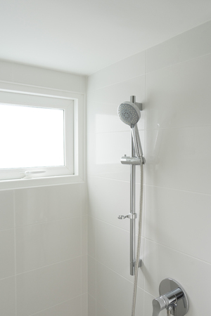shower with waterの写真素材