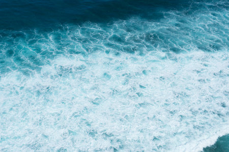 Blue Sea and Ocean Wave