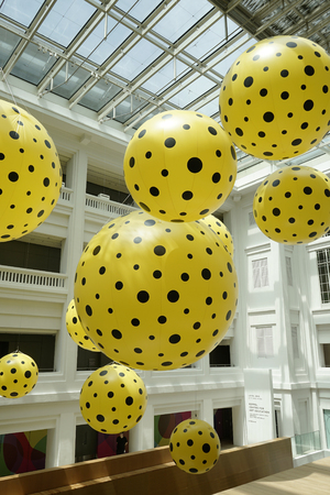 the National Art Gallery in Singapore.のeditorial素材