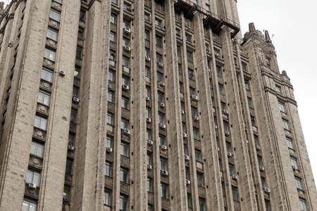 Ministry of Foreign Affairs building,Moscow,Russia.の写真素材