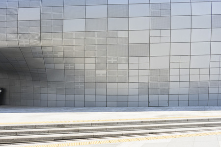 Dongdaemun Design Plaza (DDP) in Seoul, South Koreaのeditorial素材