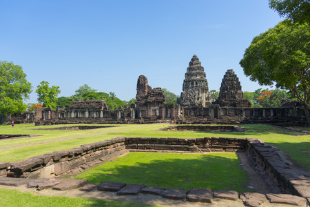 Prasat Hin Phimai historical Park in Nakorn Ratchasima of Thailandのeditorial素材