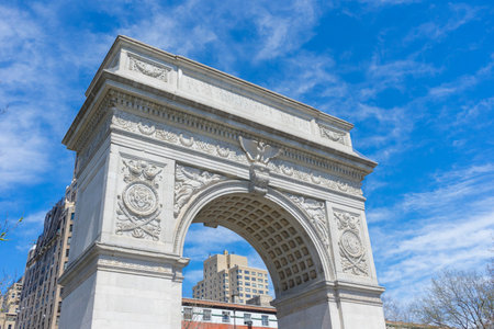 Washington Square Park in the Greenwich Village, Manhattan, New York City