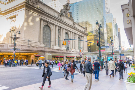 The Grand Central Terminal in Midtown Manhattan in New York,USA