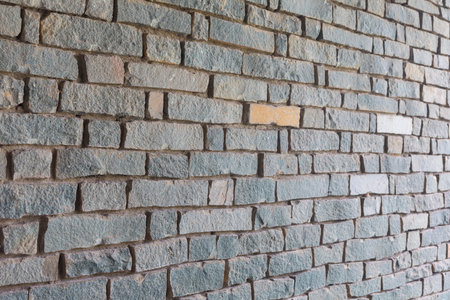 ancient rustic gray and old stone wall texture